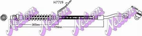 Brovex-Nelson H7719 - Flessibile del freno autozon.pro