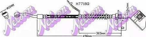 Brovex-Nelson H7718Q - Flessibile del freno autozon.pro