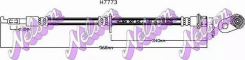 Brovex-Nelson H7773 - Flessibile del freno autozon.pro