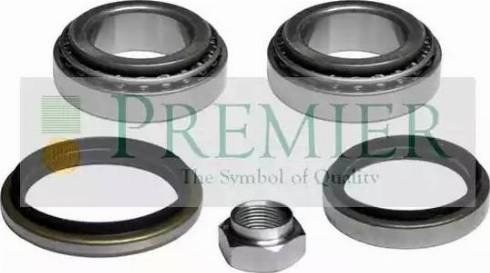 BRT Bearings BRT637 - Kit cuscinetto ruota autozon.pro