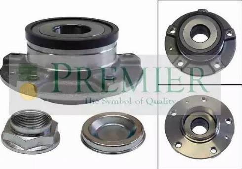 BRT Bearings PWK0729 - Kit cuscinetto ruota autozon.pro