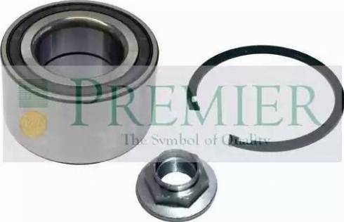 BRT Bearings PWK1711 - Kit cuscinetto ruota autozon.pro