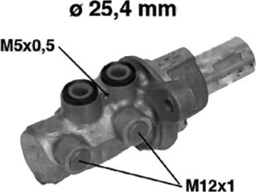 BSF 05535 - Cilindro maestro del freno autozon.pro