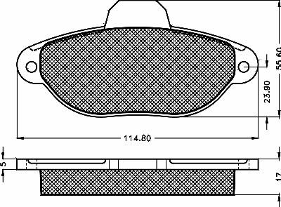 BSF 10359 - Kit pastiglie freno, Freno a disco autozon.pro