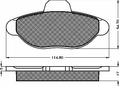 ATE 603949 - Kit pastiglie freno, Freno a disco autozon.pro