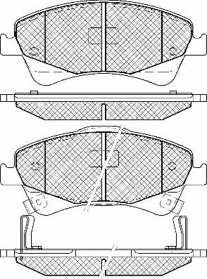 CAR SBB10962 - Kit pastiglie freno, Freno a disco autozon.pro