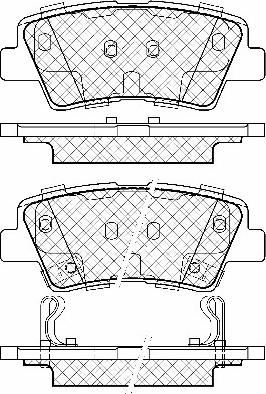 Magneti Marelli 323700031100 - Kit pastiglie freno, Freno a disco autozon.pro