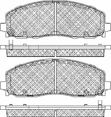 BENDIX 511051 - Kit pastiglie freno, Freno a disco autozon.pro