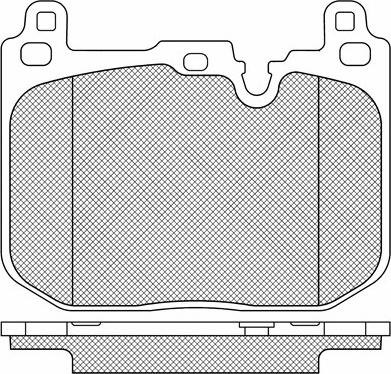 ATE LD4702 - Kit pastiglie freno, Freno a disco autozon.pro