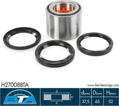 BTA H27008BTA - Kit cuscinetto ruota autozon.pro