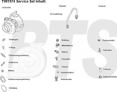 BTS Turbo T981574 - Turbocompressore, Sovralimentazione autozon.pro