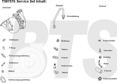 BTS Turbo T981576 - Turbocompressore, Sovralimentazione autozon.pro