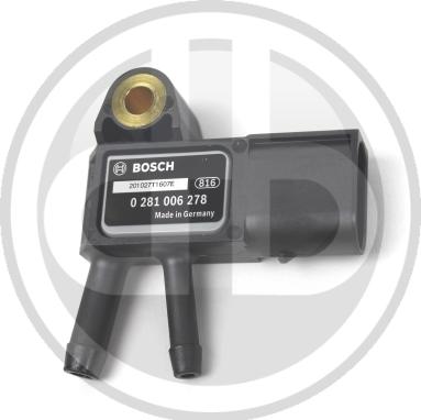 Buchli 0281006278 - Sensore, Pressione gas scarico autozon.pro