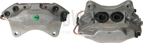 Budweg Caliper 343 593 - Pinza freno autozon.pro