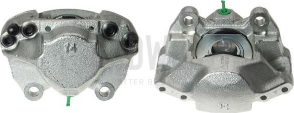 Budweg Caliper 34356 - Pinza freno autozon.pro