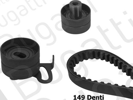 BUGATTI BKCD0463 - Kit cinghie dentate autozon.pro