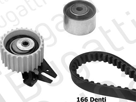 BUGATTI BKCD0594 - Kit cinghie dentate autozon.pro