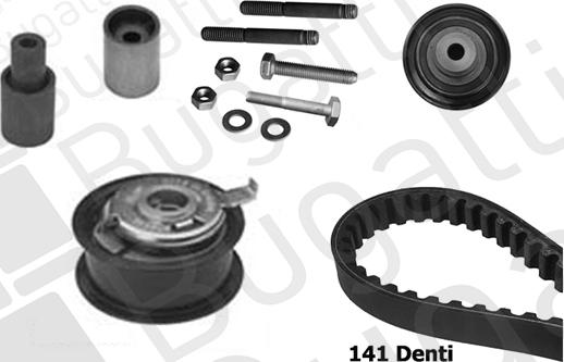 BUGATTI BKCD0598 - Kit cinghie dentate autozon.pro