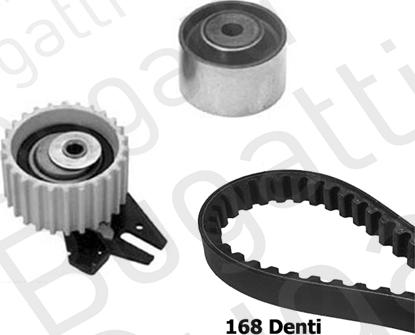 BUGATTI BKCD0593 - Kit cinghie dentate autozon.pro