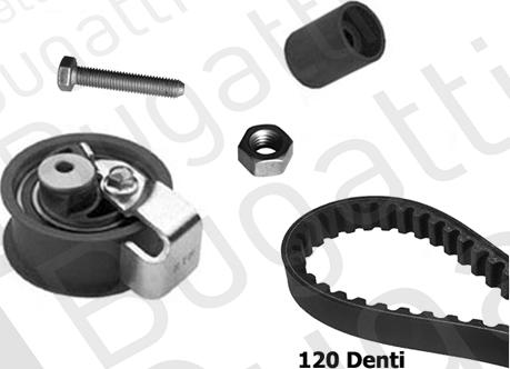 BUGATTI BKCD0582 - Kit cinghie dentate autozon.pro