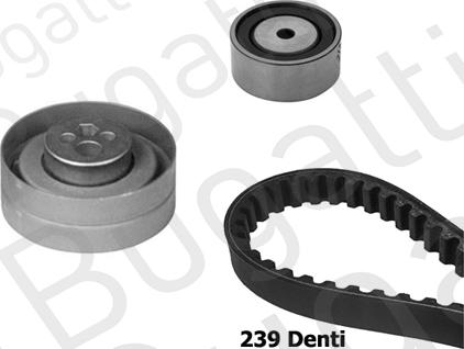 BUGATTI BKCD0640 - Kit cinghie dentate autozon.pro