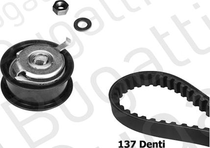 BUGATTI BKCD0641 - Kit cinghie dentate autozon.pro