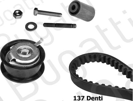 BUGATTI BKCD0642 - Kit cinghie dentate autozon.pro