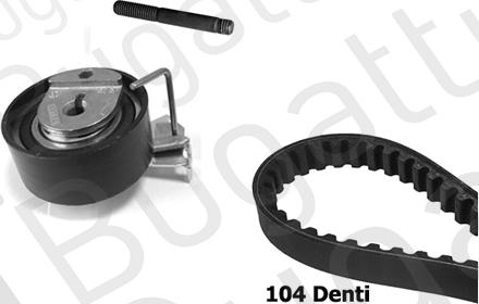 BUGATTI BKCD0647 - Kit cinghie dentate autozon.pro