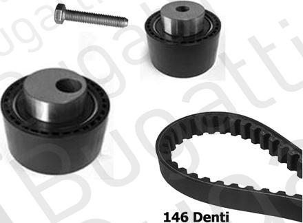 BUGATTI BKCD0600 - Kit cinghie dentate autozon.pro