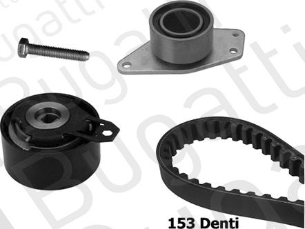 BUGATTI BKCD0612 - Kit cinghie dentate autozon.pro