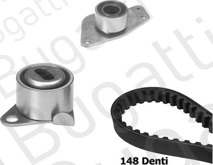 BUGATTI BKCD0639 - Kit cinghie dentate autozon.pro