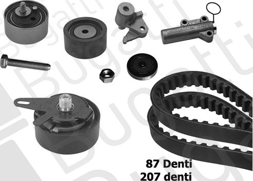 BUGATTI BKCD0634 - Kit cinghie dentate autozon.pro