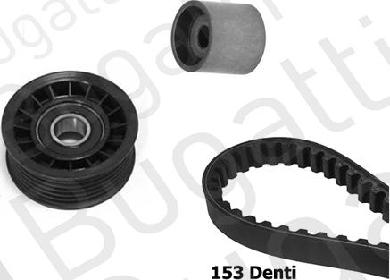 BUGATTI BKCD0624 - Kit cinghie dentate autozon.pro