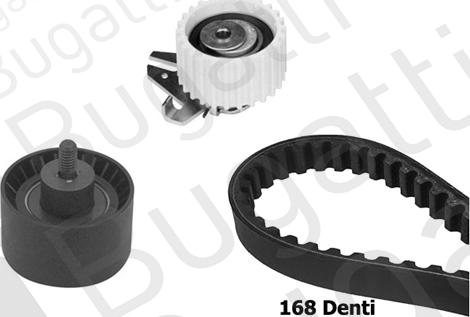 BUGATTI BKCD0096 - Kit cinghie dentate autozon.pro