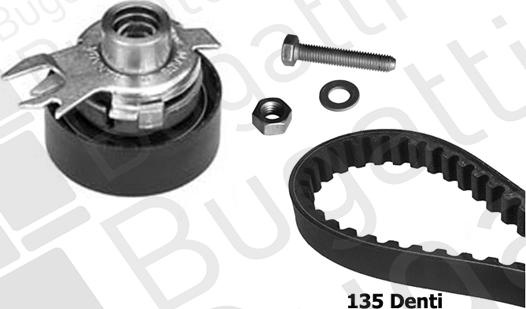 BUGATTI BKCD0048 - Kit cinghie dentate autozon.pro