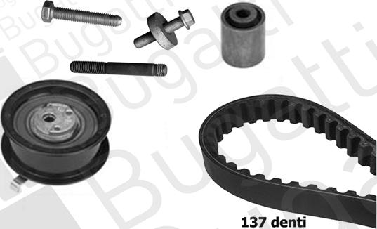 BUGATTI BKCD0047 - Kit cinghie dentate autozon.pro