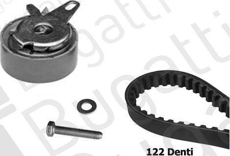 BUGATTI BKCD0054 - Kit cinghie dentate autozon.pro