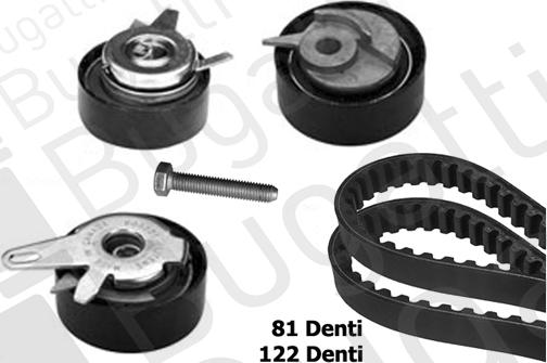 BUGATTI BKCD0064 - Kit cinghie dentate autozon.pro