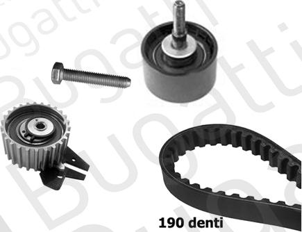 BUGATTI BKCD0006 - Kit cinghie dentate autozon.pro