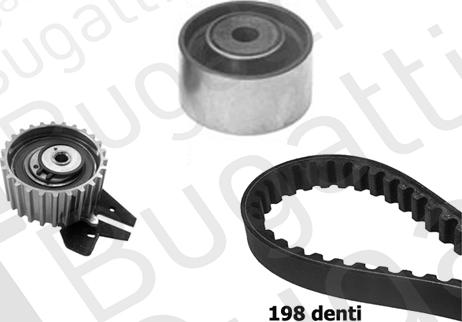 BUGATTI BKCD0011 - Kit cinghie dentate autozon.pro