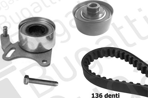 BUGATTI BKCD0024 - Kit cinghie dentate autozon.pro