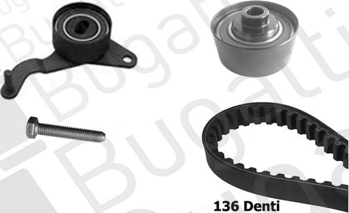 BUGATTI BKCD0026 - Kit cinghie dentate autozon.pro