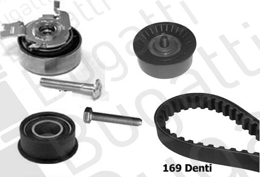 BUGATTI BKCD0028 - Kit cinghie dentate autozon.pro