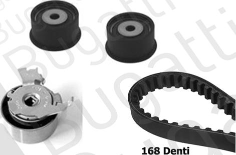 BUGATTI BKCD0027 - Kit cinghie dentate autozon.pro