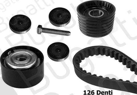 BUGATTI BKCD0143 - Kit cinghie dentate autozon.pro