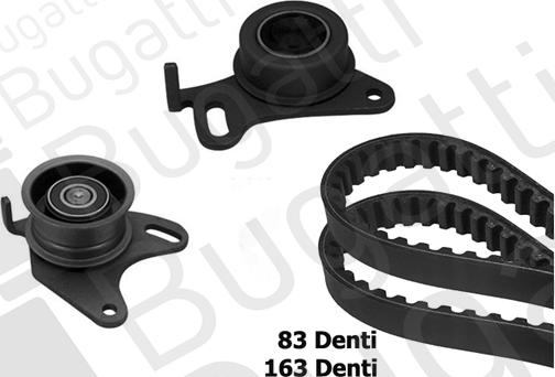 BUGATTI BKCD0163 - Kit cinghie dentate autozon.pro