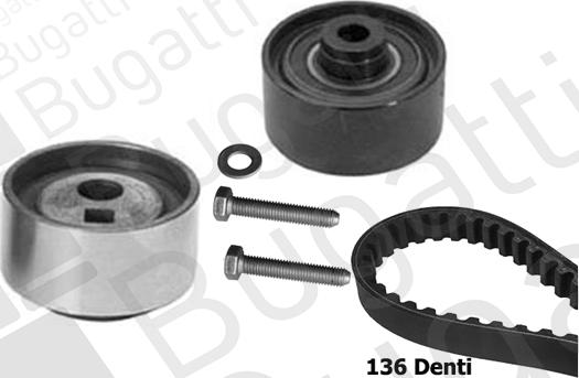 BUGATTI BKCD0102 - Kit cinghie dentate autozon.pro