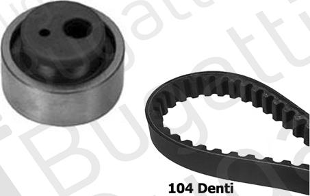 BUGATTI BKCD0107 - Kit cinghie dentate autozon.pro