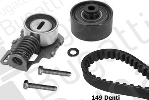 BUGATTI BKCD0112 - Kit cinghie dentate autozon.pro