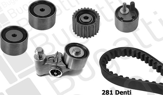 BUGATTI BKCD0183 - Kit cinghie dentate autozon.pro